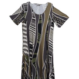 Stay Unique by Kido Καλοκαιρινό Φόρεμα SUBK 25-125Β Χακί - XXL